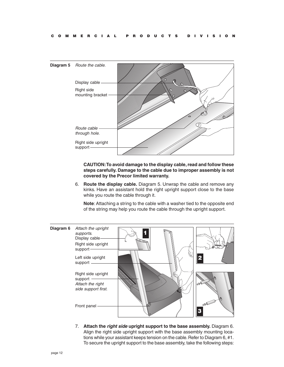 Precor C932 User Manual | Page 12 / 60