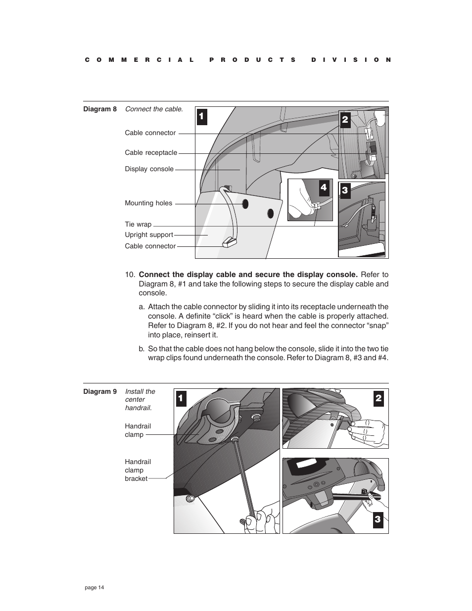 Precor C932 User Manual | Page 14 / 60