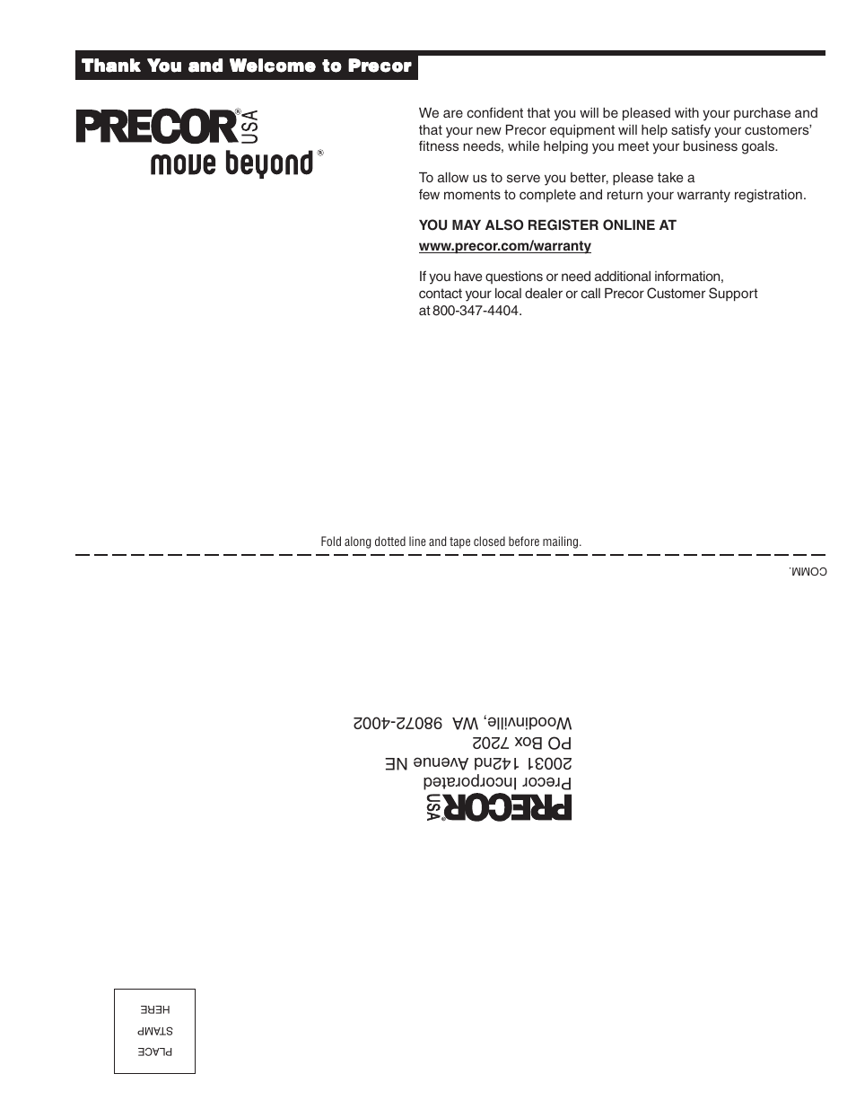 Precor C932 User Manual | Page 57 / 60