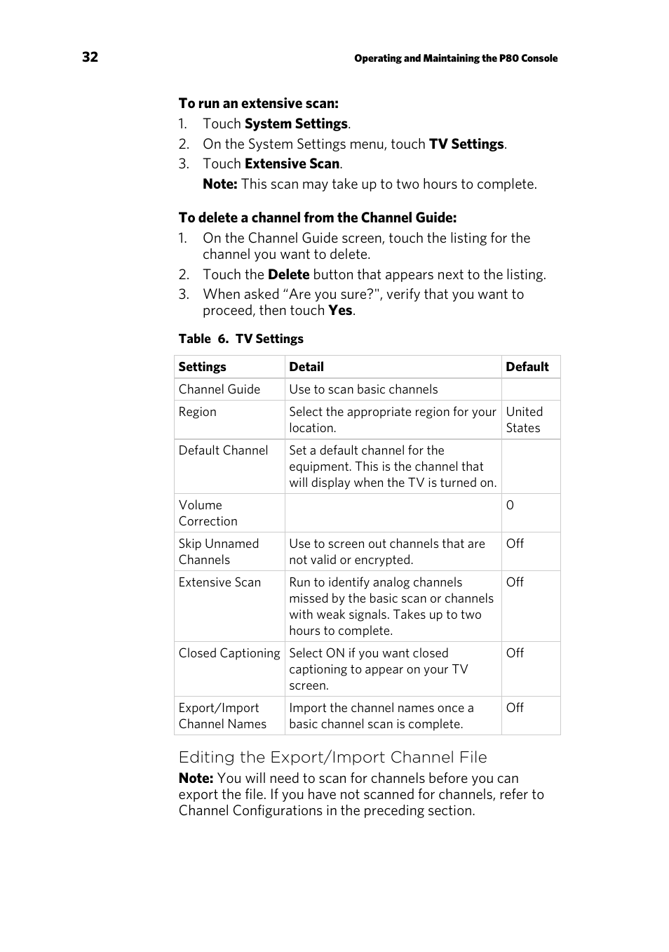 Precor CONSOLE P80 User Manual | Page 34 / 124