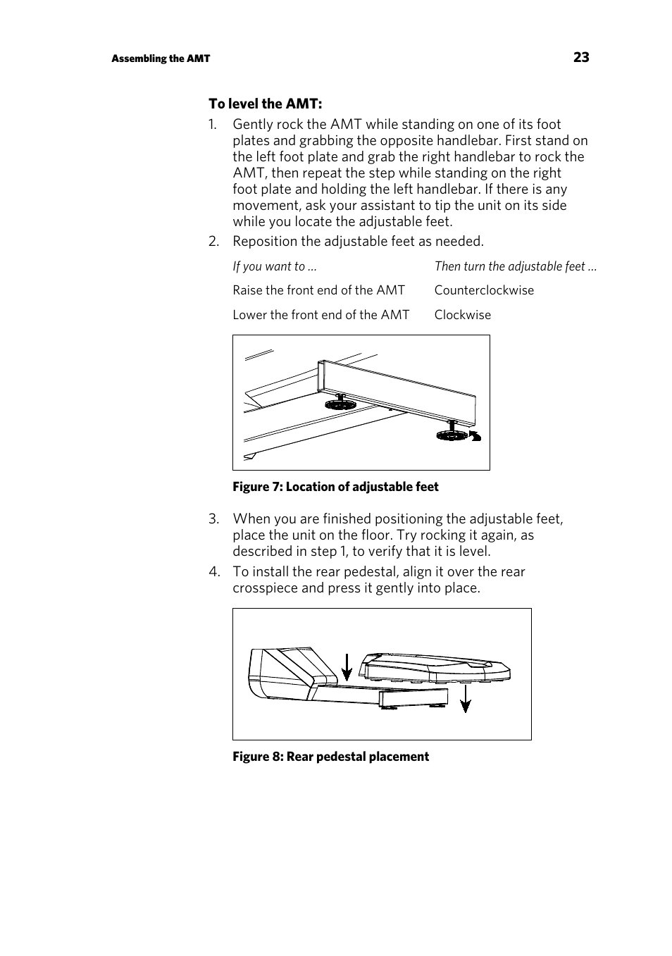 Precor p20 User Manual | Page 73 / 104