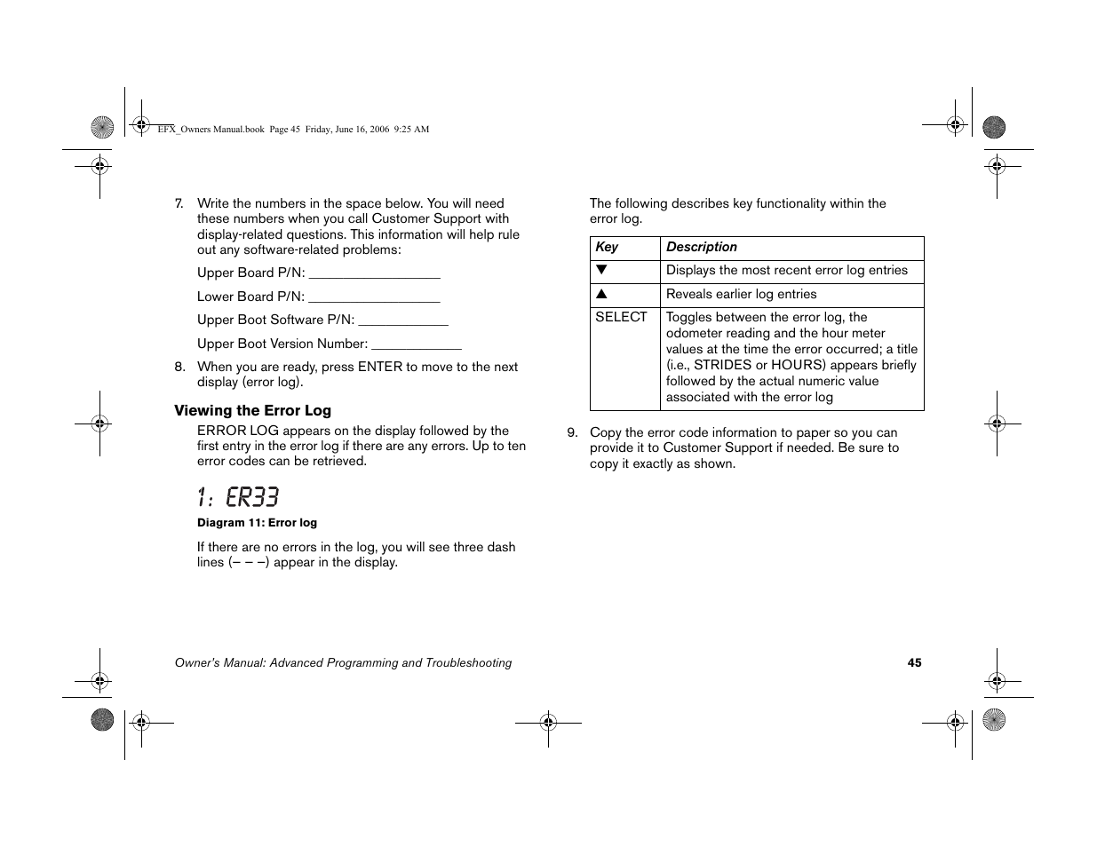 Precor 5.23 User Manual | Page 47 / 68