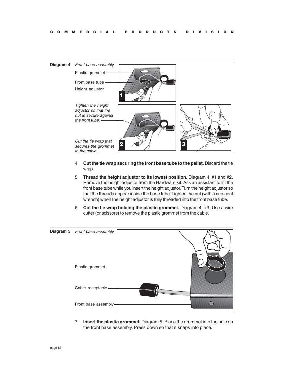 Precor EFX534 User Manual | Page 12 / 56