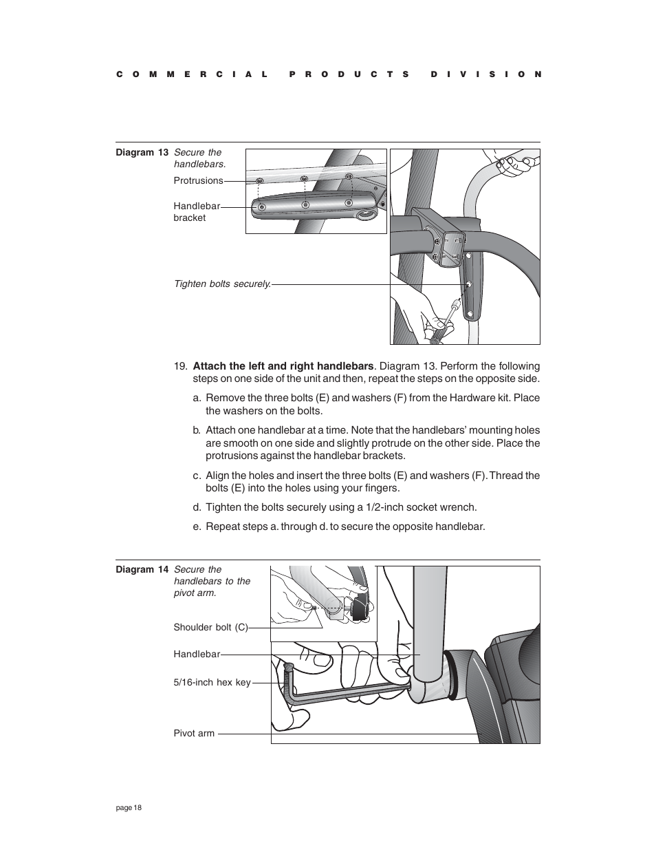 Precor EFX534 User Manual | Page 18 / 56