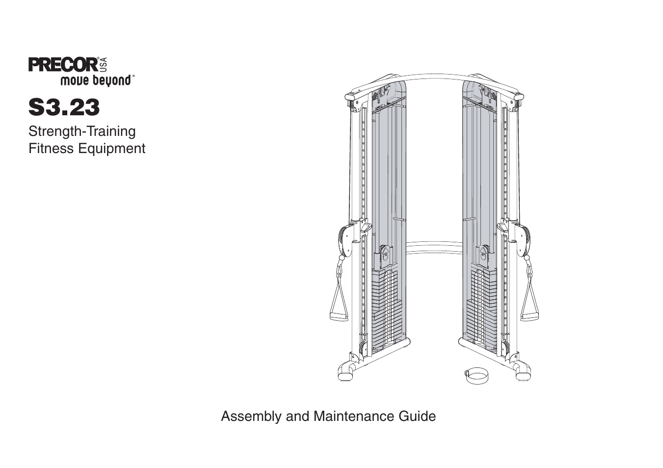 Precor S3.23 User Manual | 24 pages