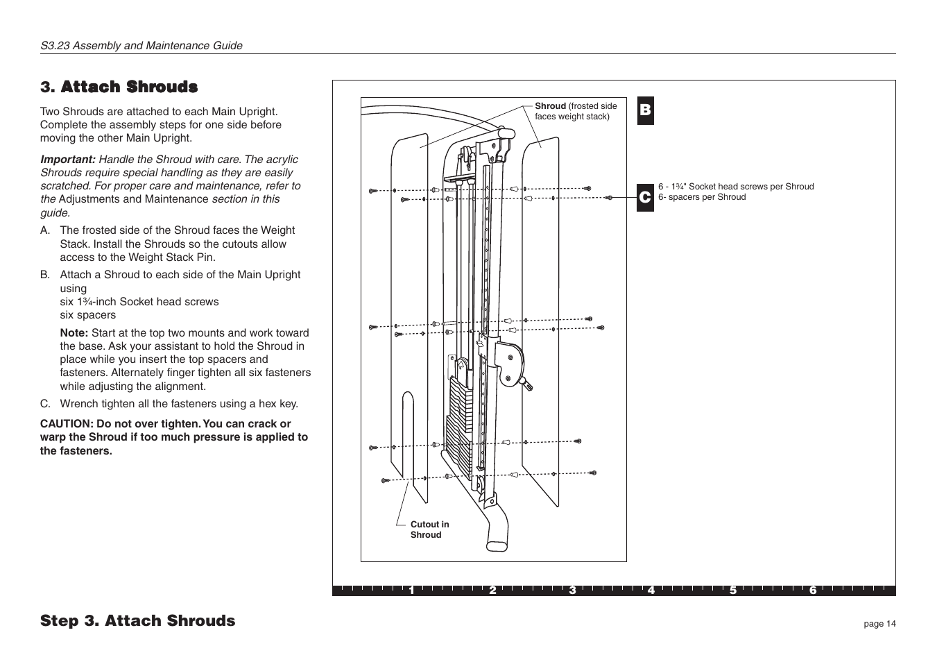 Precor S3.23 User Manual | Page 14 / 24