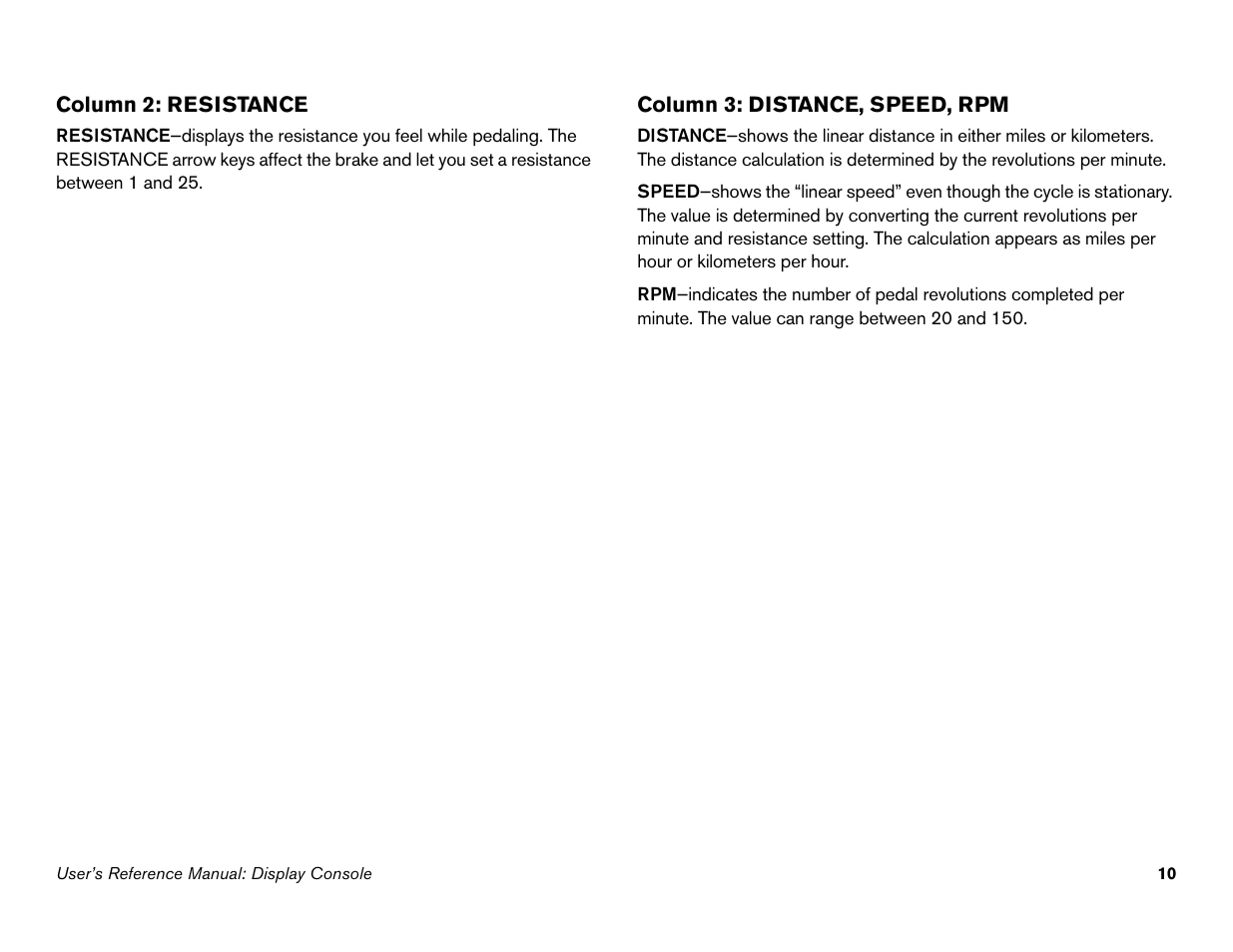 Precor s 932i User Manual | Page 56 / 80