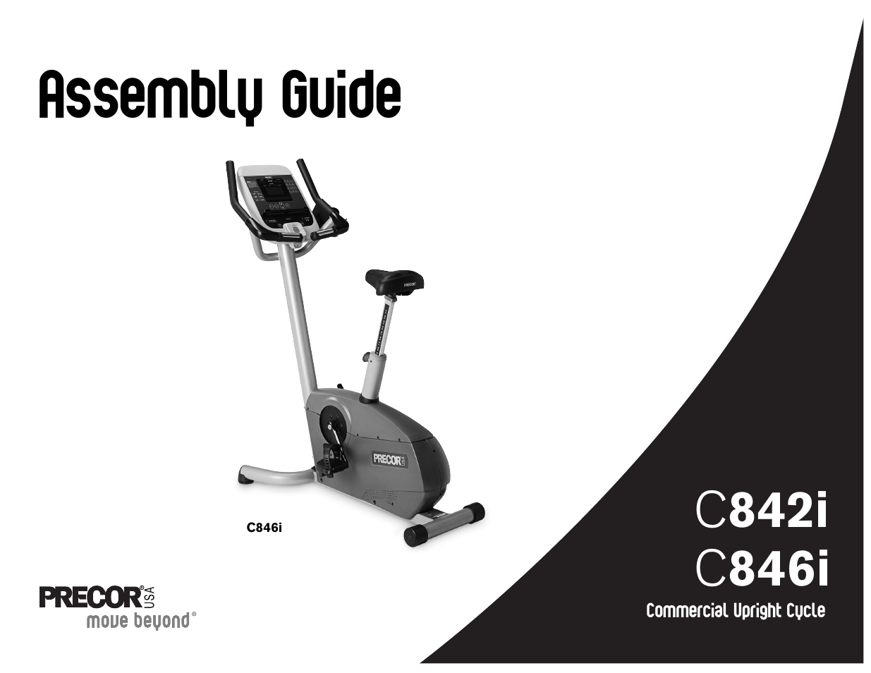 49101-103 84xi assembly guide, Assembly guide | Precor s 932i User Manual | Page 73 / 80