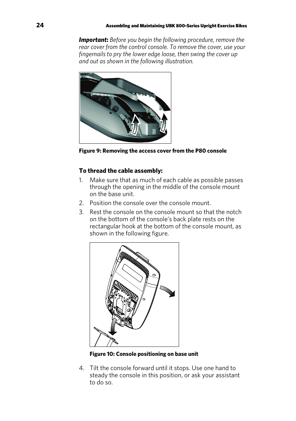 Precor UBK 800 User Manual | Page 26 / 52