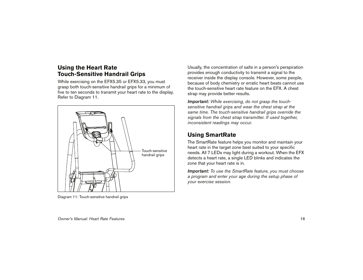Precor 5.31 User Manual | Page 18 / 68