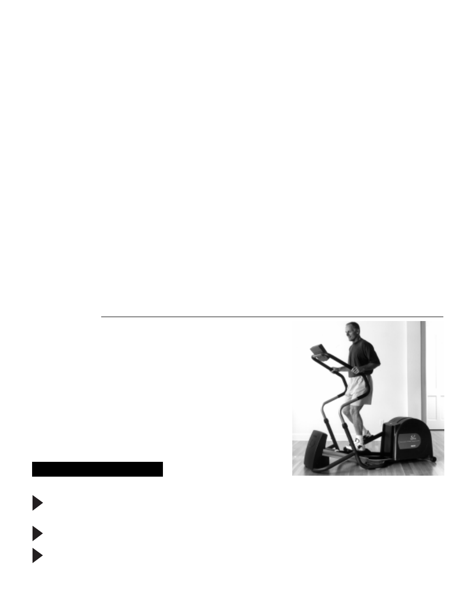 Working out on the efx | Precor EFX5.21s User Manual | Page 16 / 31