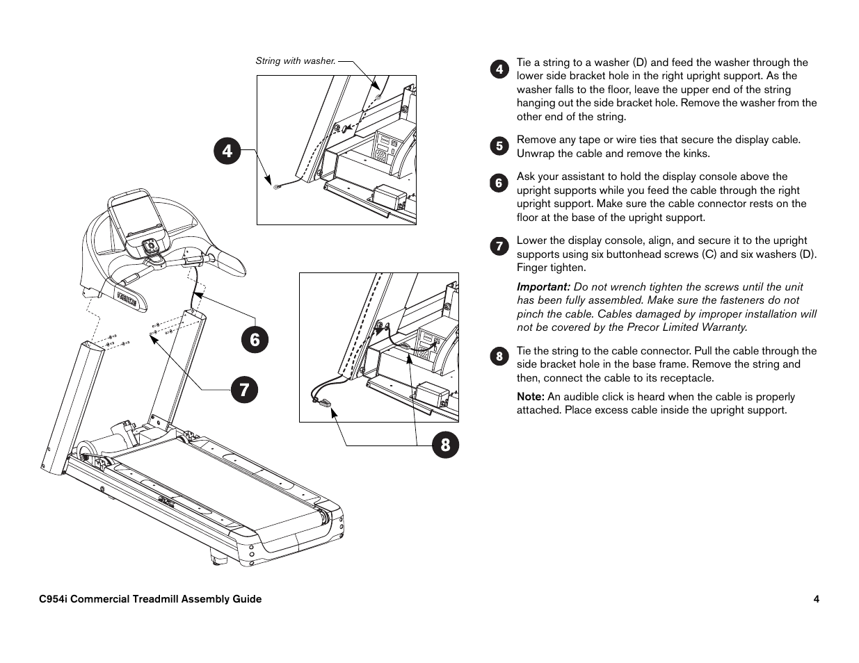 Precor EFX534i User Manual | Page 90 / 98