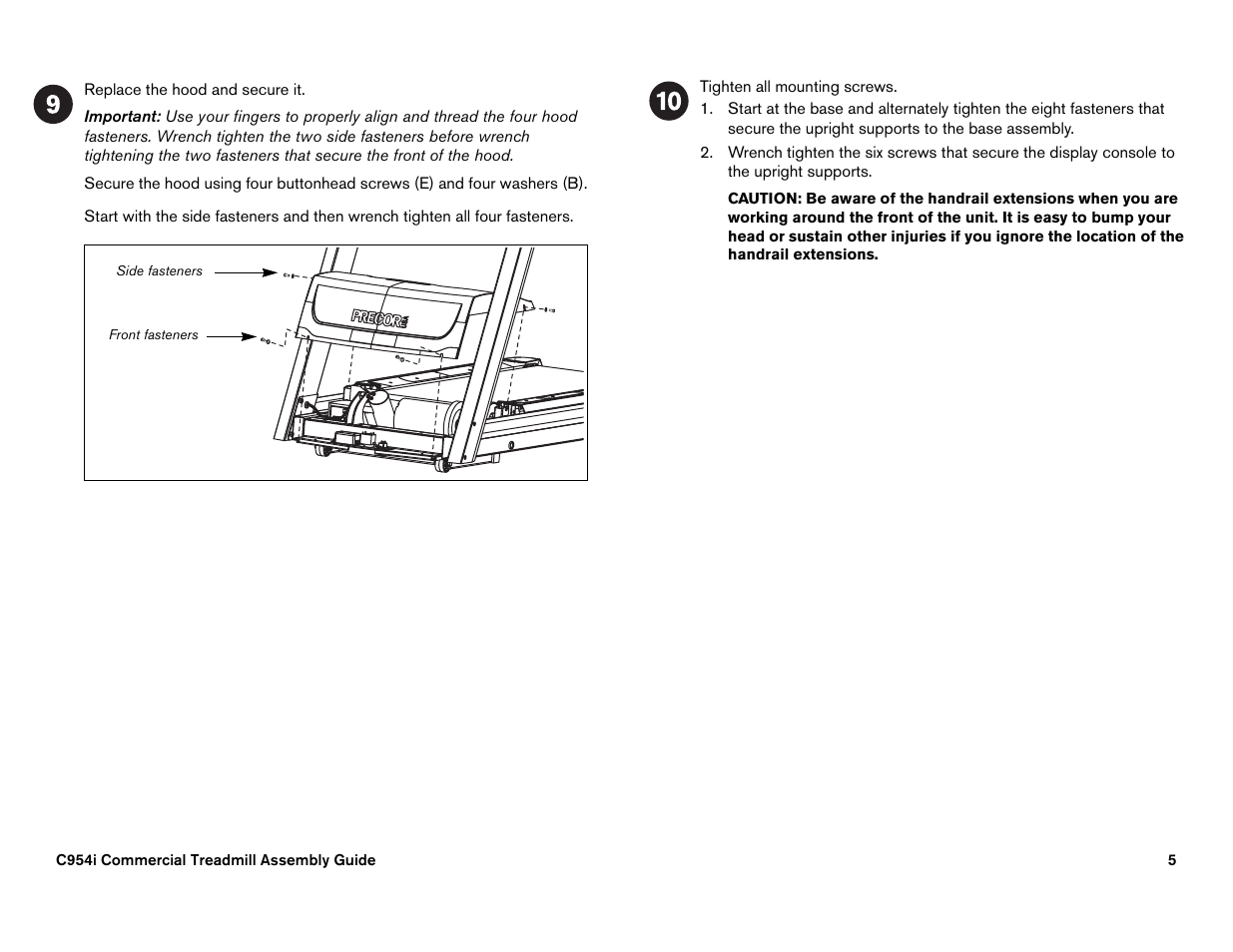 Precor EFX534i User Manual | Page 91 / 98