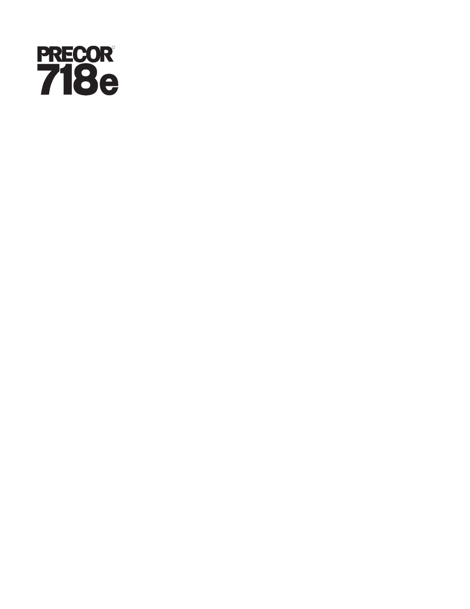 Low impact climber with pulse, Safety information | Precor Low Impact Climber with Pulse 718e User Manual | Page 2 / 28