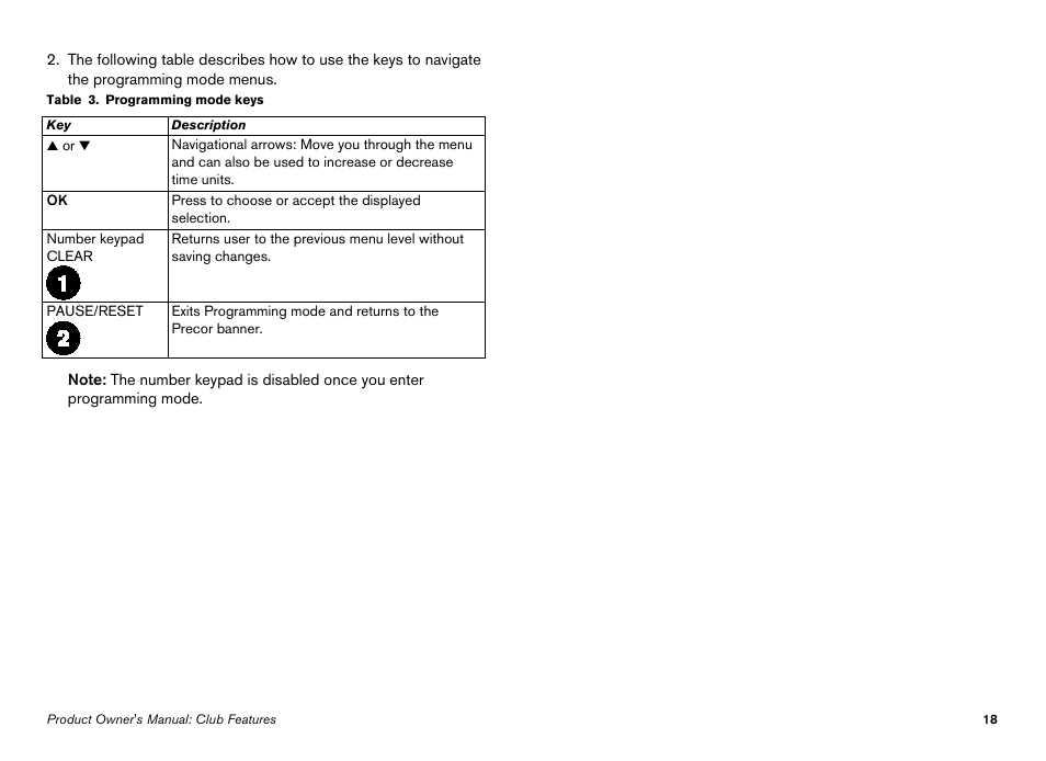 Precor Elliptical Fitness Crosstrainer EFX User Manual | Page 80 / 108