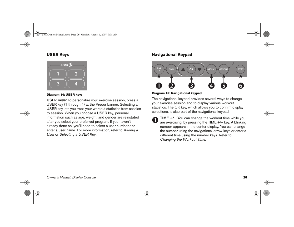 Precor 5.37 User Manual | Page 28 / 76