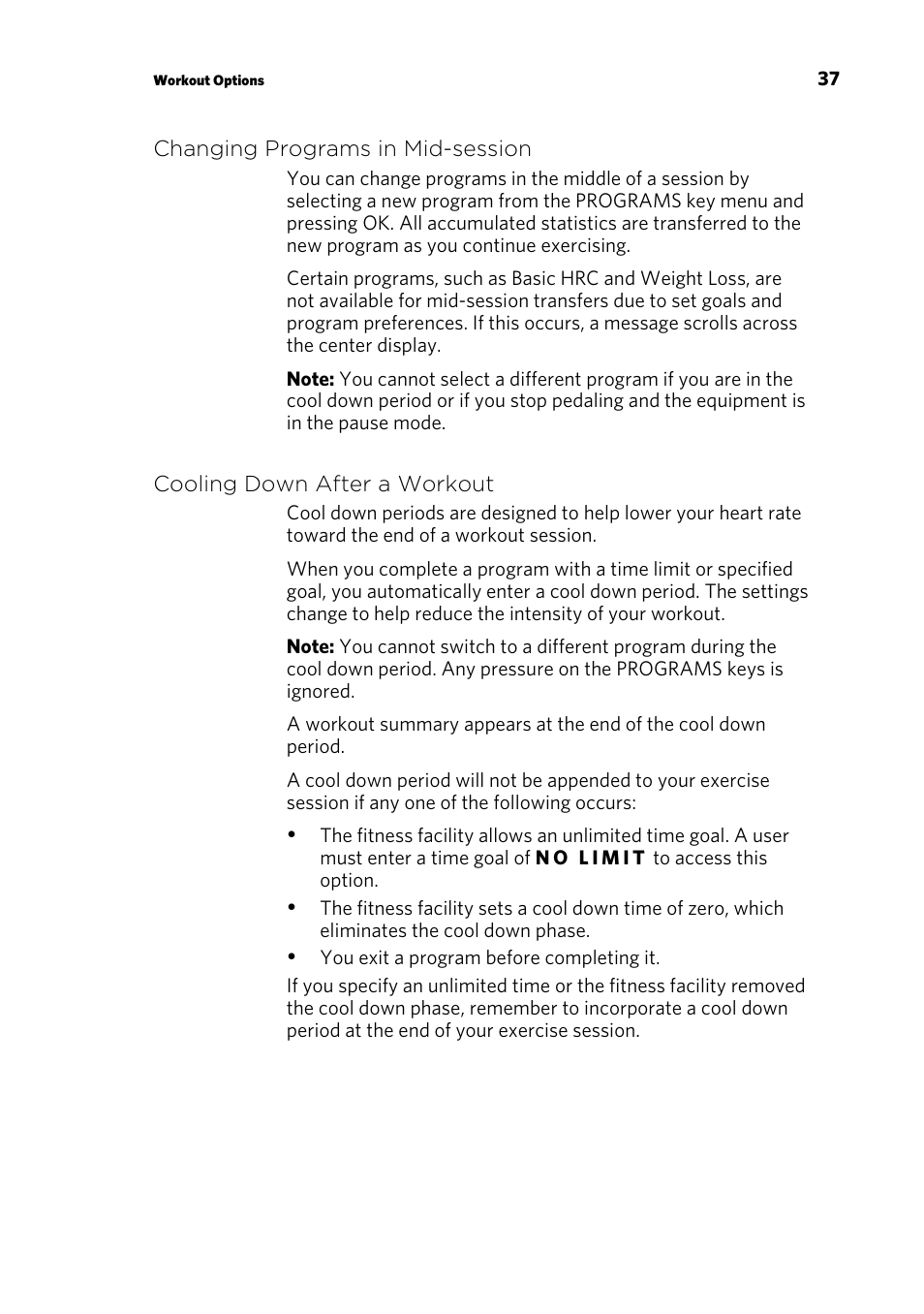 Precor UBK 815 User Manual | Page 83 / 92