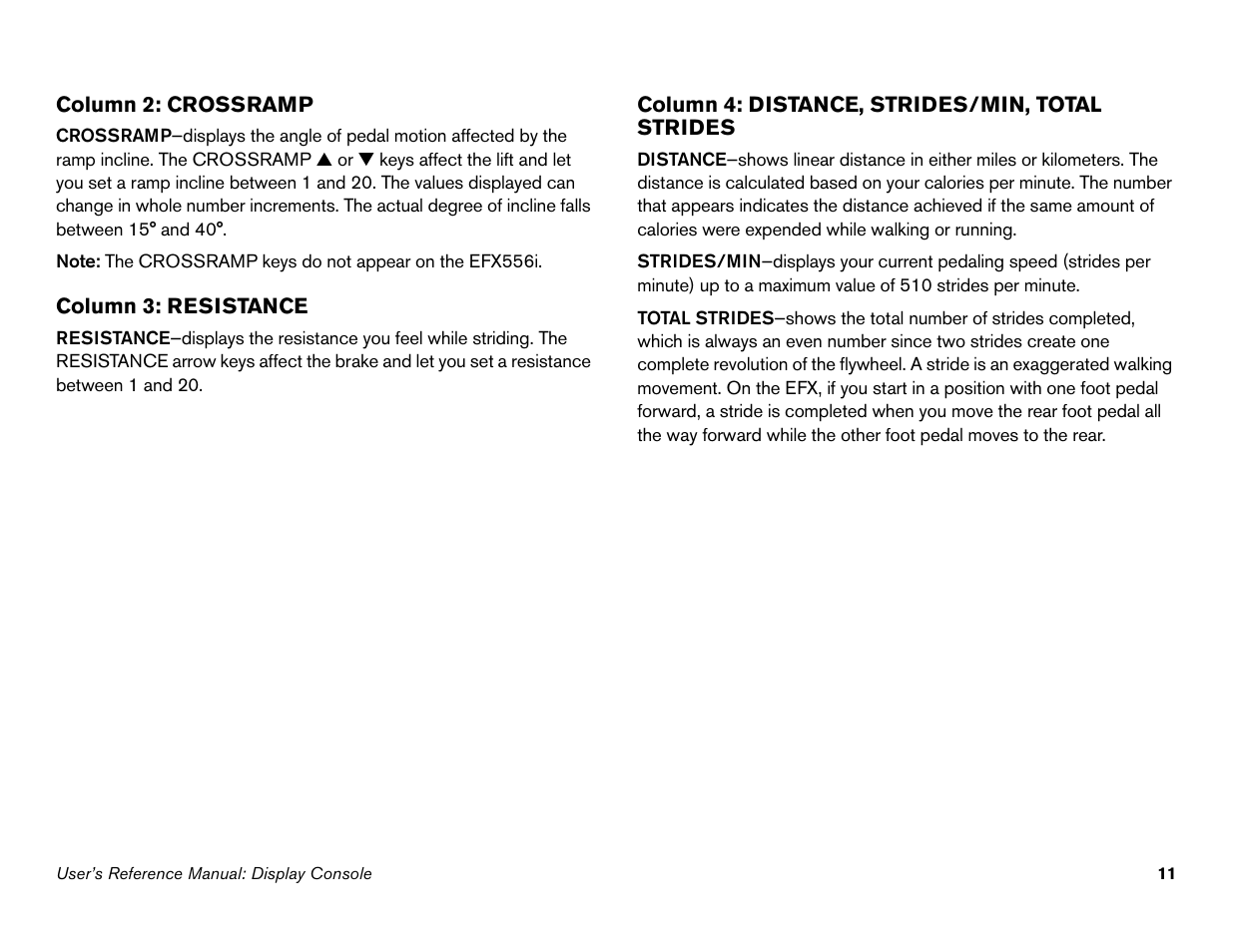 Precor 946l User Manual | Page 60 / 101