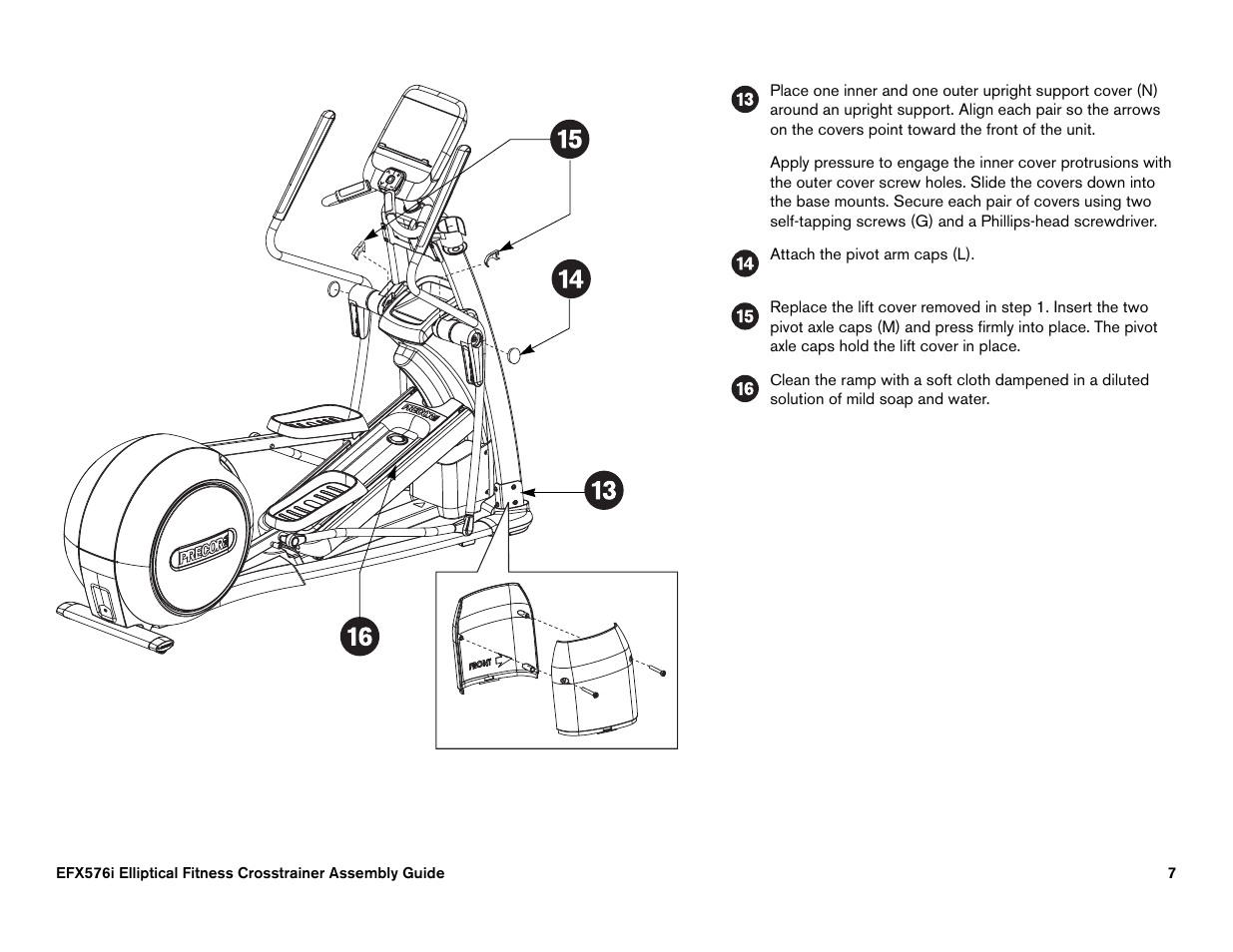 Precor 946l User Manual | Page 97 / 101