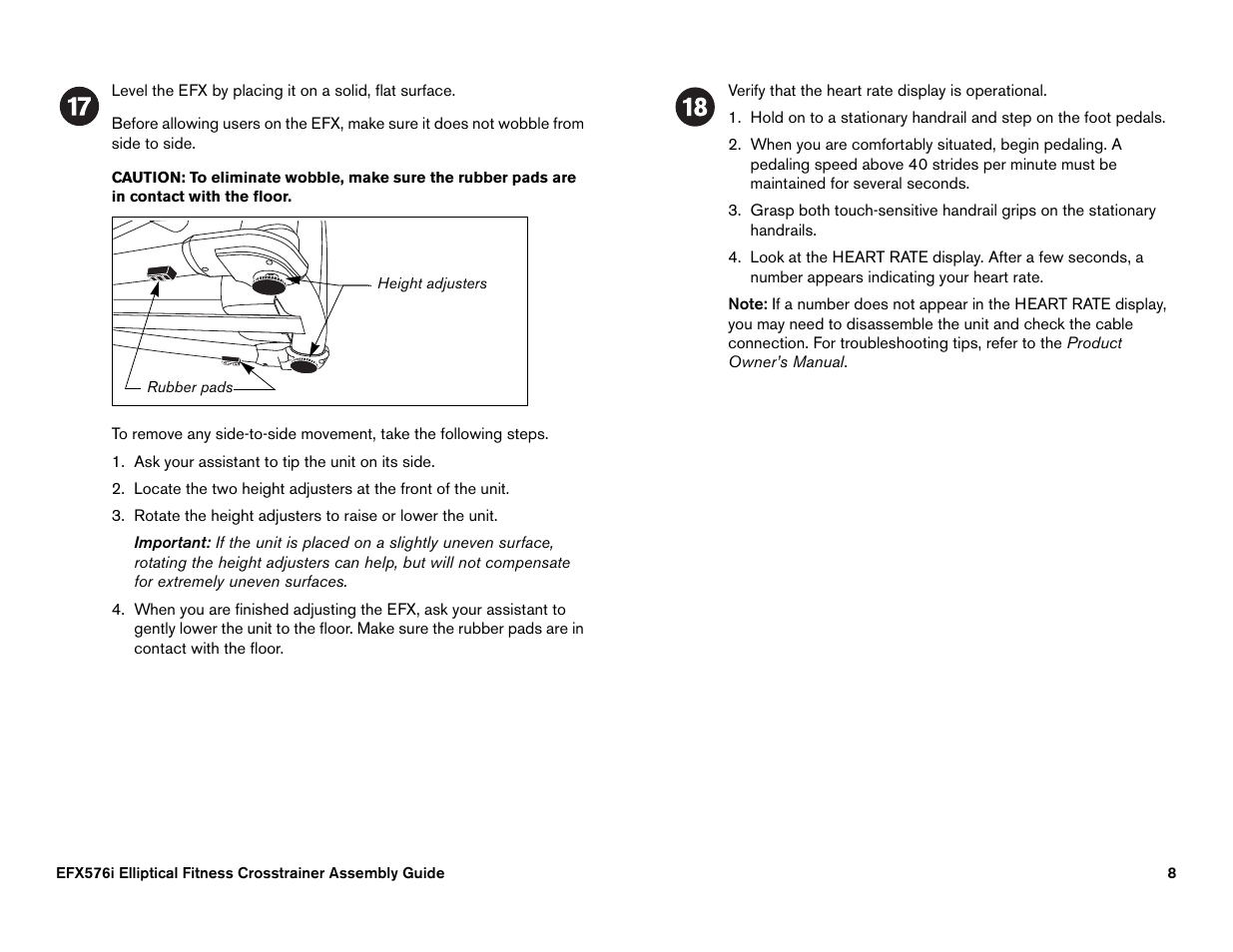 Precor 946l User Manual | Page 98 / 101