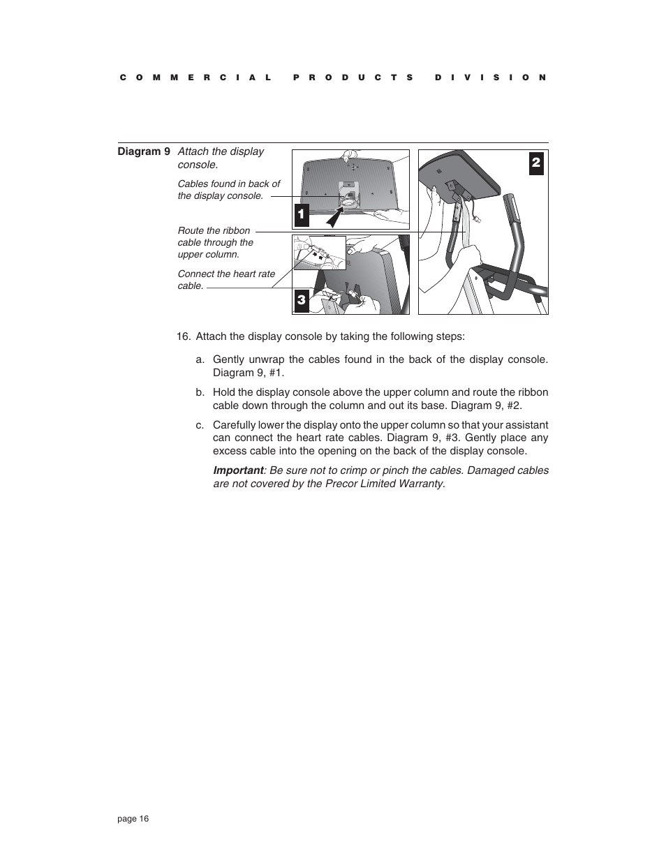 Precor C764 User Manual | Page 16 / 48