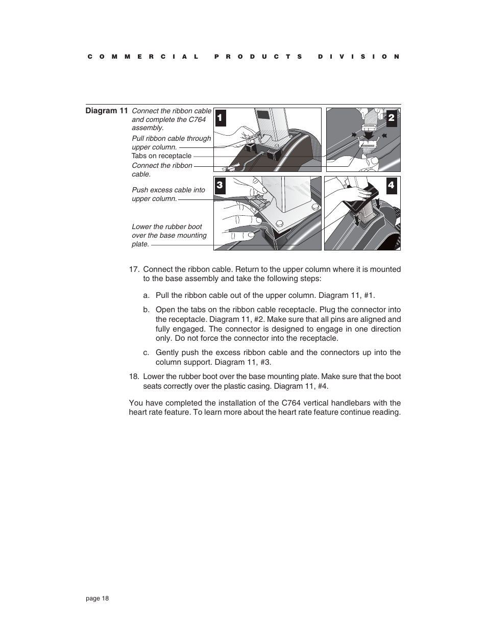 Precor C764 User Manual | Page 18 / 48