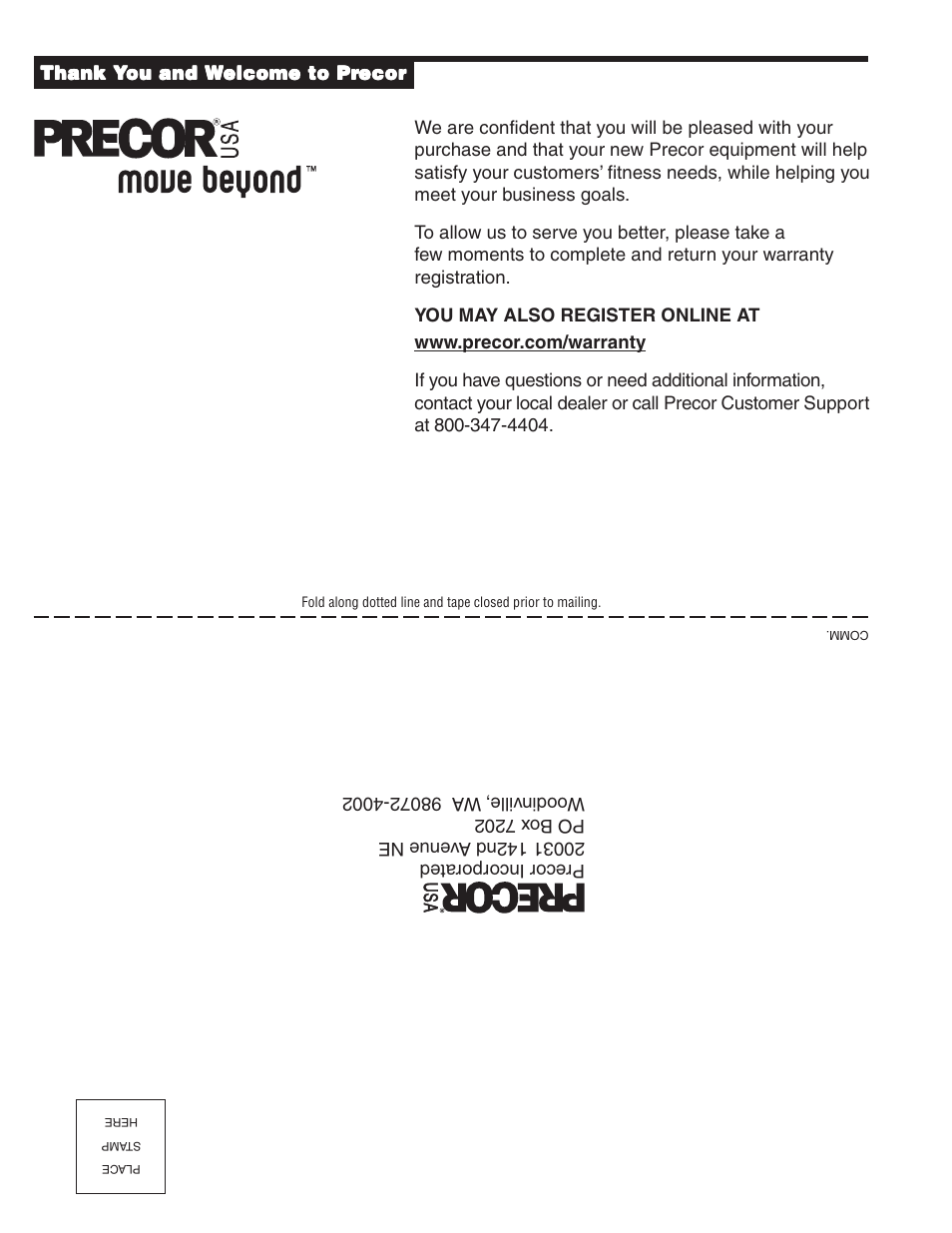 Precor C764 User Manual | Page 46 / 48