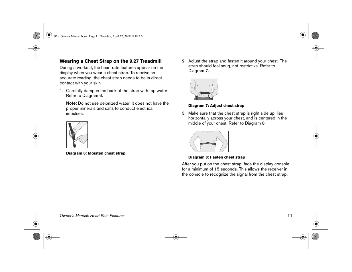 Precor MOVE BEYOND 9.23 User Manual | Page 13 / 58