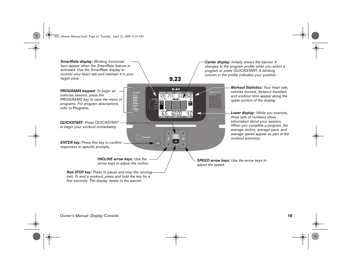 Target hr achieved | Precor MOVE BEYOND 9.23 User Manual | Page 18 / 58