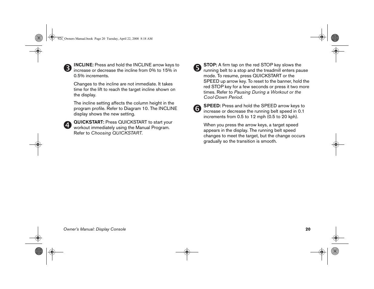 Precor MOVE BEYOND 9.23 User Manual | Page 22 / 58