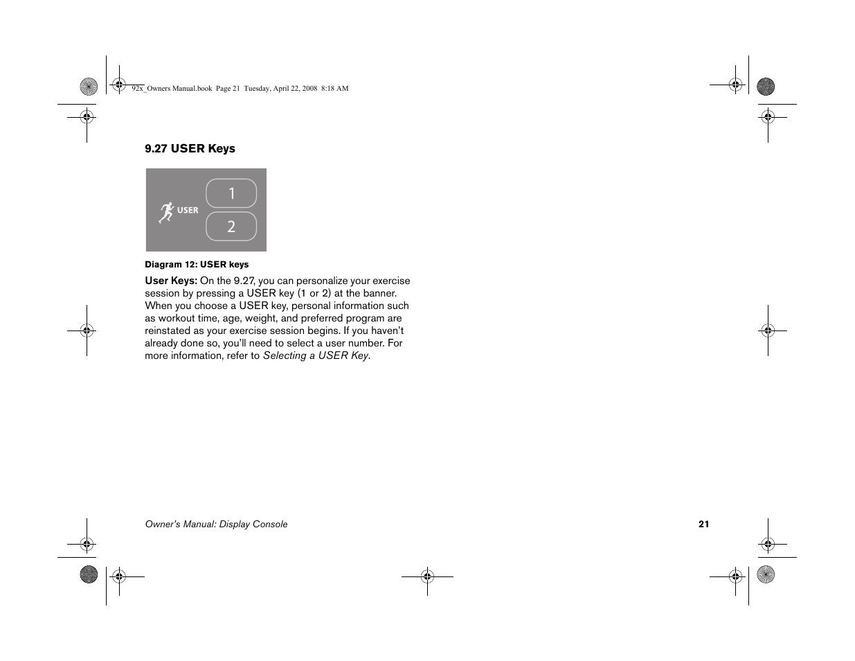 Precor MOVE BEYOND 9.23 User Manual | Page 23 / 58