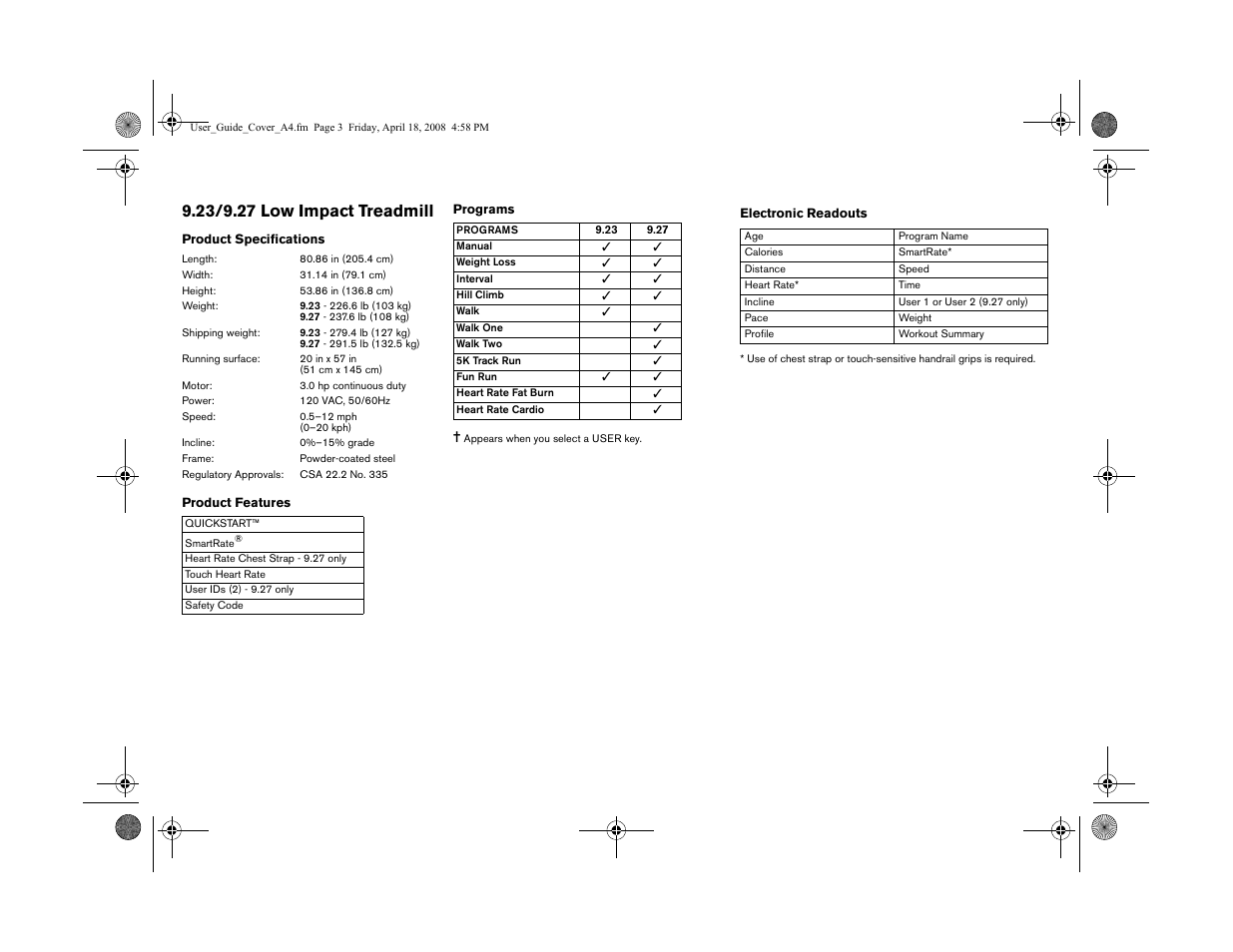 Precor MOVE BEYOND 9.23 User Manual | Page 53 / 58