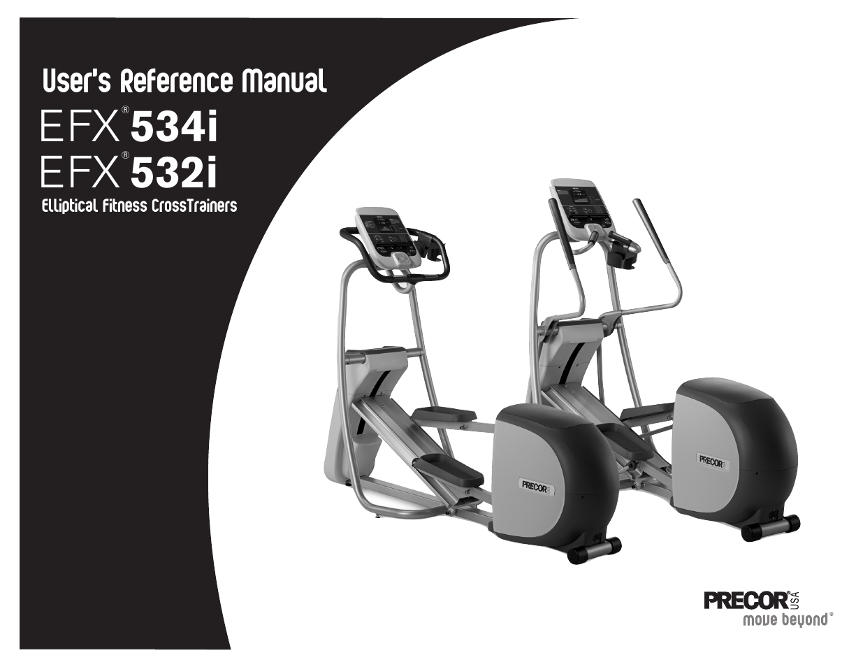 49983-102 vertical efx urm_en_0308, 534i efx, 532i | User's reference manual | Precor Ellipticals EFX532i User Manual | Page 45 / 96