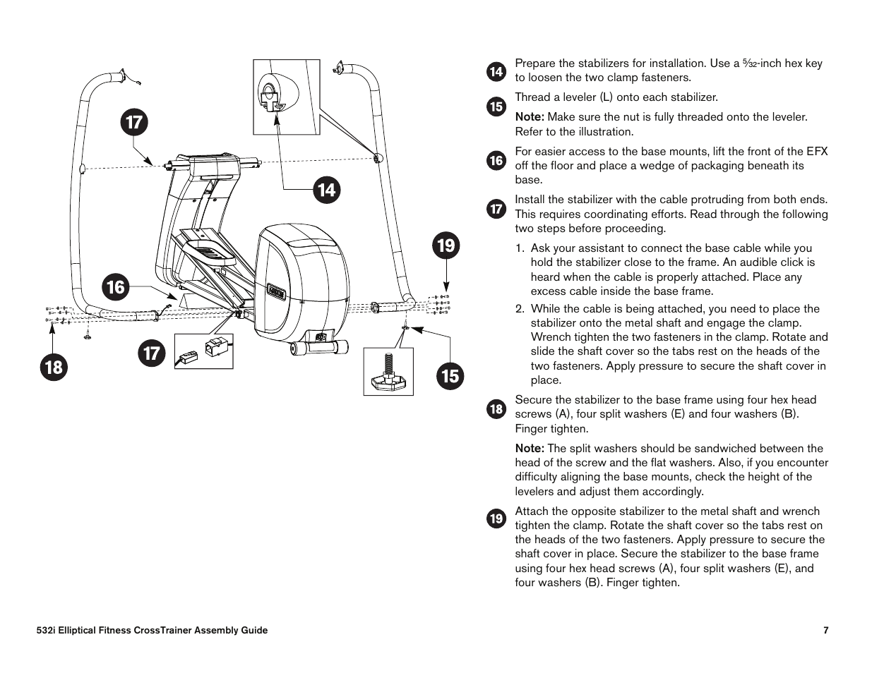 Precor Ellipticals EFX532i User Manual | Page 89 / 96