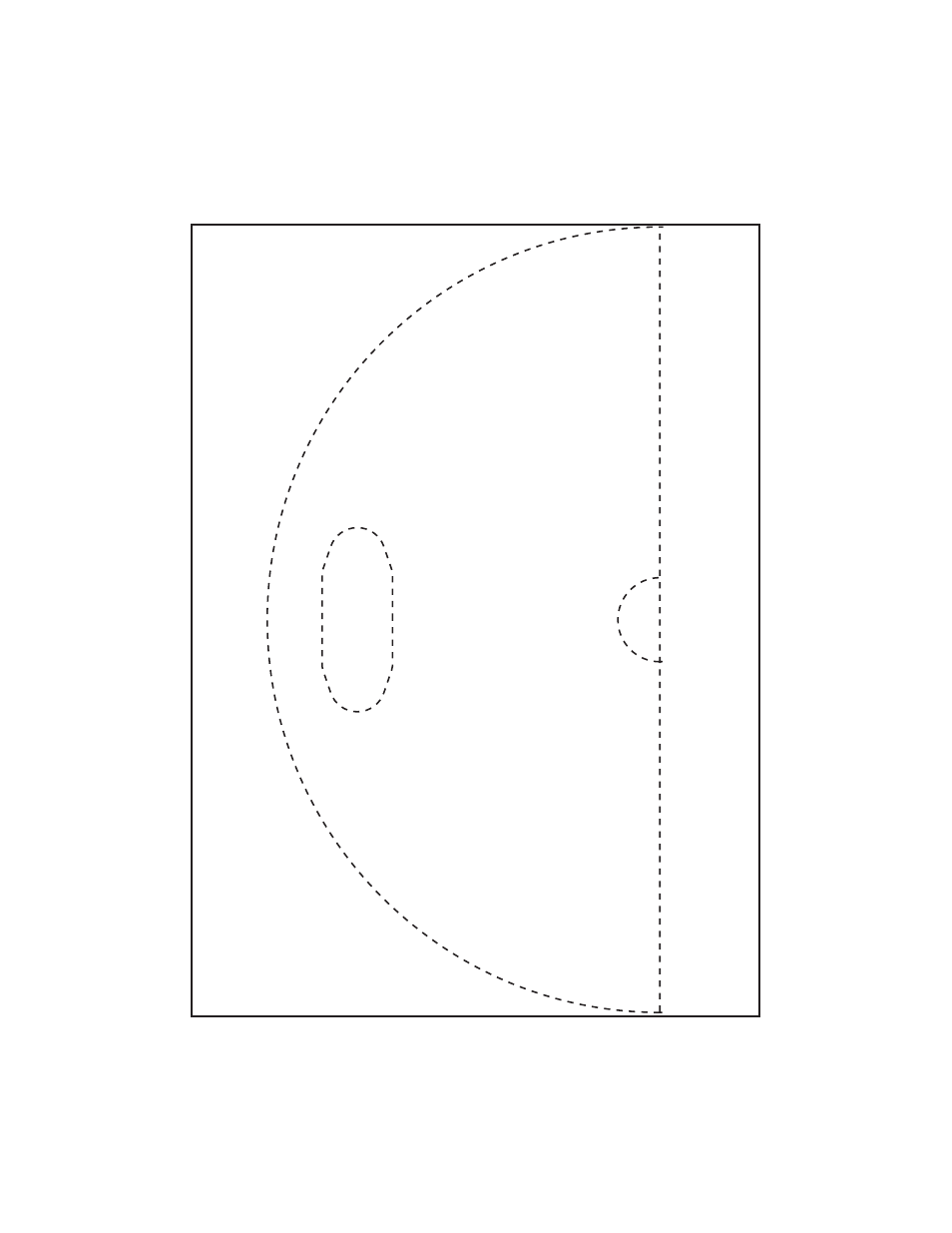 Appendix a — flywheel template, Appendix a | Precor ELECTRONIC CONSOLE 903 User Manual | Page 23 / 24