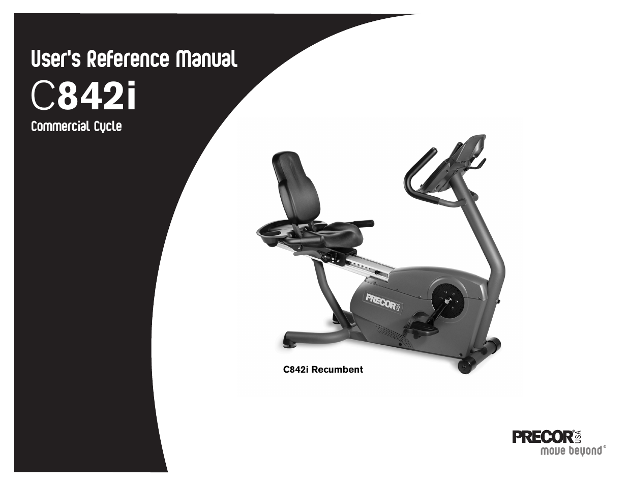 48817-101 c842i urm, C 842i, User's reference manual | Precor Commercial Cycles C846i User Manual | Page 33 / 68