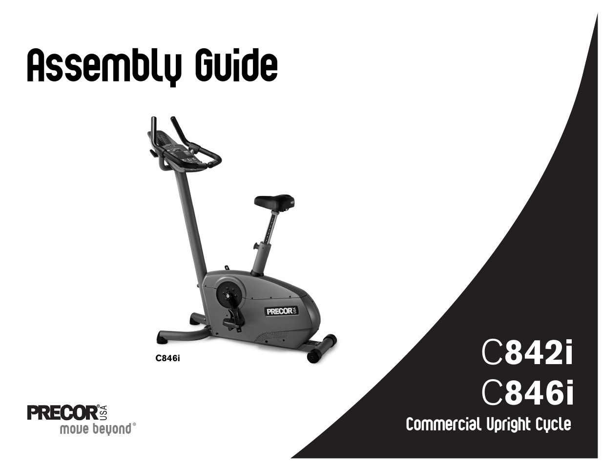 48579-101 c84xi assembly guide, Assembly guide | Precor Commercial Cycles C846i User Manual | Page 61 / 68