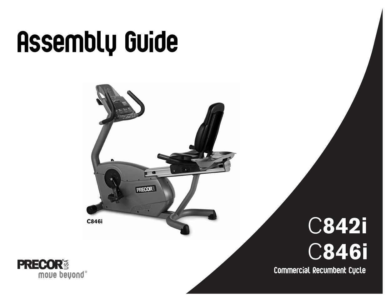 48578-101 c84xi assembly guide, Assembly guide | Precor C842i User Manual | Page 65 / 72
