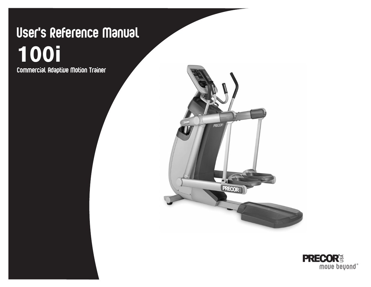 49737-104 amt user's reference manual, 100i, User's reference manual | Precor 100i User Manual | Page 29 / 80