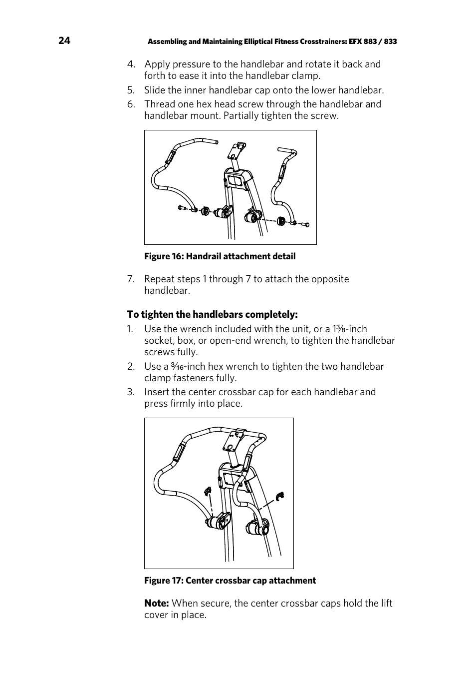 Precor EFX 883 User Manual | Page 26 / 104