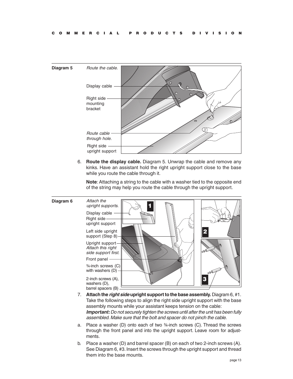 Precor C936i User Manual | Page 13 / 52