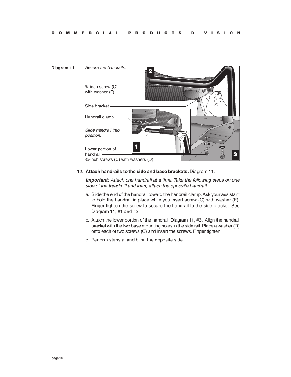 Precor C936i User Manual | Page 16 / 52