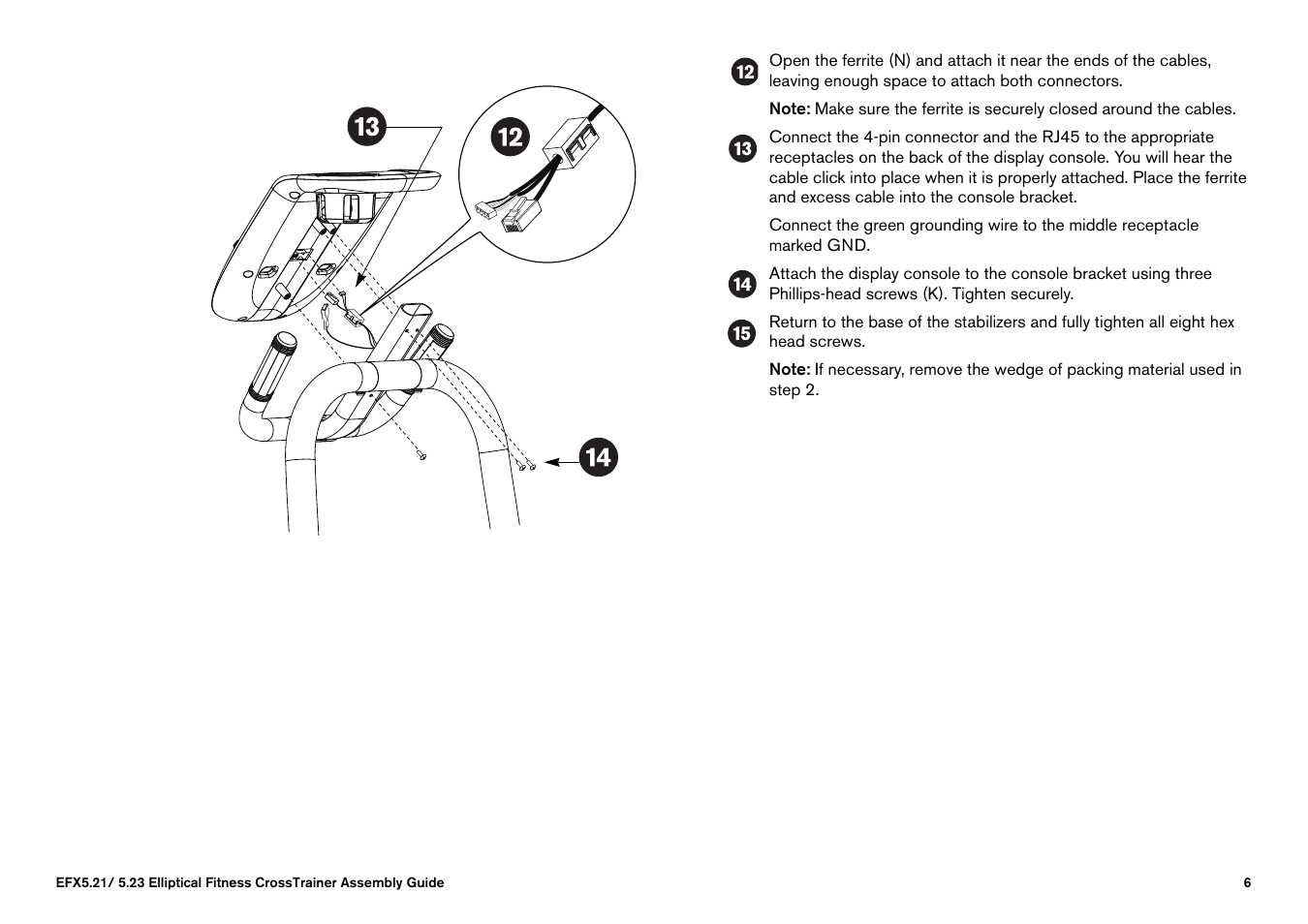 Precor EFX 5.23 User Manual | Page 55 / 59