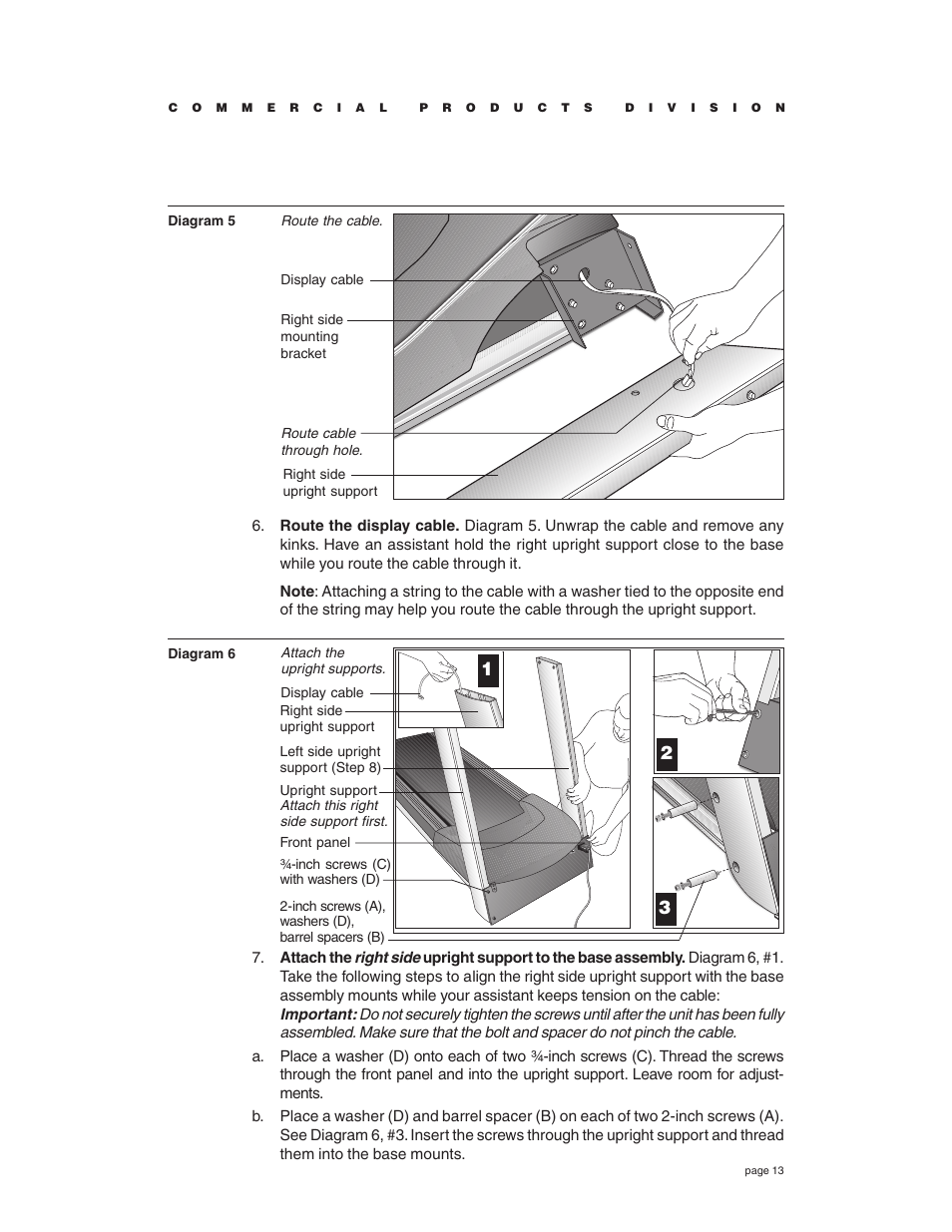 Precor C934 User Manual | Page 13 / 60