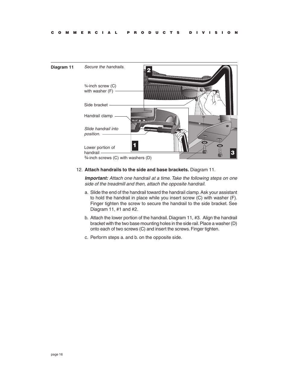 Precor C934 User Manual | Page 16 / 60
