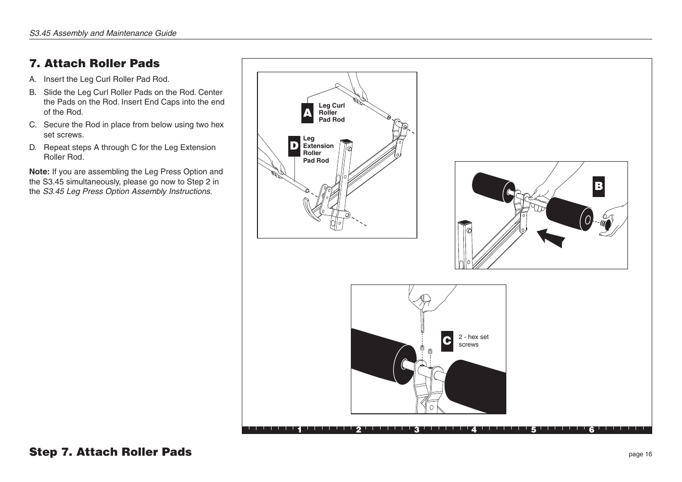 Precor Strength-Training S3.45 User Manual | Page 16 / 54