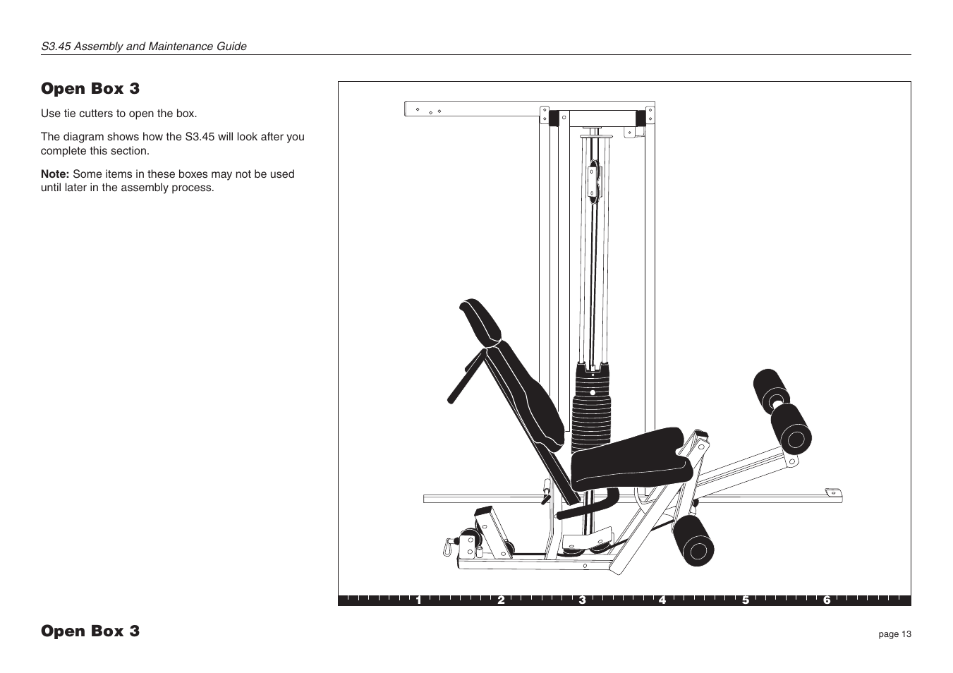 Open box 3 | Precor S3.45 User Manual | Page 13 / 54