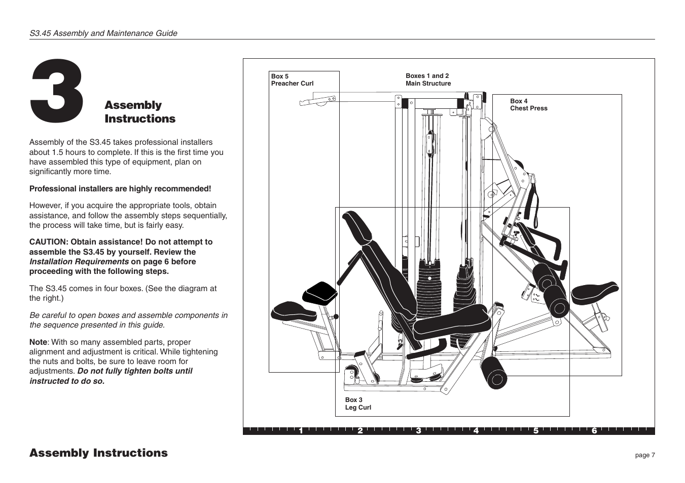 Precor S3.45 User Manual | Page 7 / 54