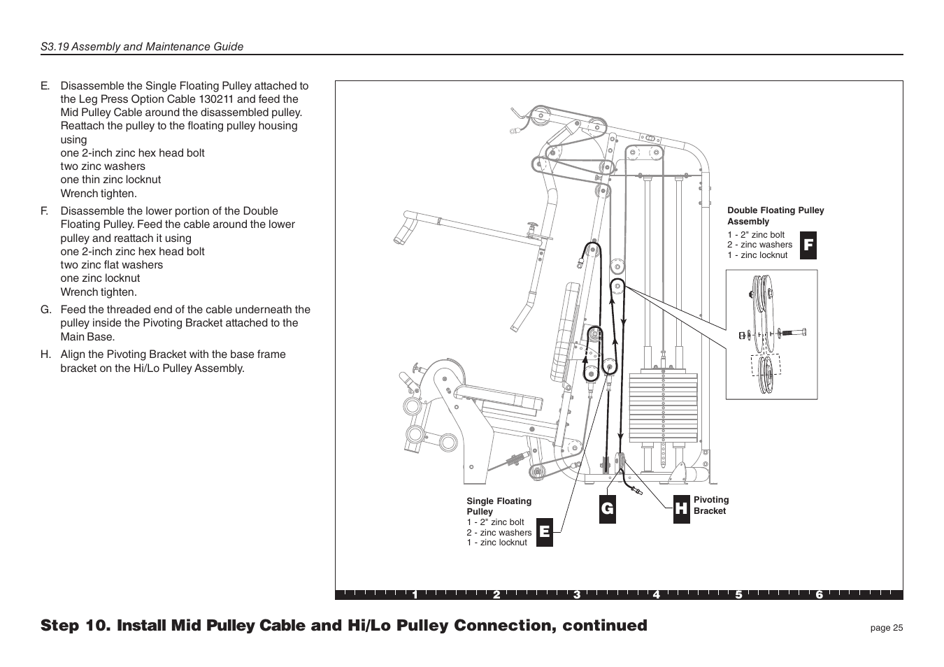 Precor Strength-Training Fitness Equiptment S3-19 User Manual | Page 25 / 40