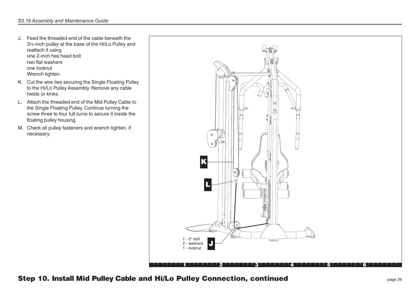 Precor Strength-Training Fitness Equiptment S3-19 User Manual | Page 26 / 40